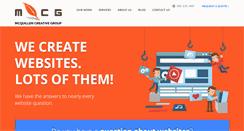 Desktop Screenshot of mcquillencreative.com